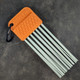 crux prospecting gold brush original bedrock brush orange