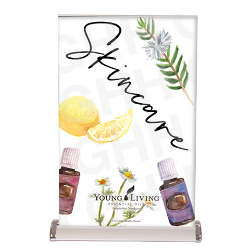 Young Living Skincare Tabletop Banner