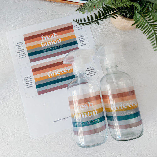 Modern Thieves Cleaner Printed Label