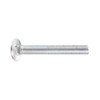 A2 stainless steel carriage bolt M6 x 25mm with domed head and square neck