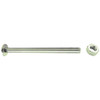 M8 x 40mm Carriage Bolt c/w Full Nut DIN 603 / 555 Gr 4.8