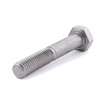 Hexagon Head Set Bolt DIN 931 Stainless Steel A2 M8 x 60mm, diagonal view showing the hexagon head, plain shank and threaded end