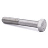Hexagon Head Set Bolt DIN 931 Stainless Steel A2 M16 x 70mm, angled side view showing the hexagon head, plain shank and threaded end