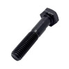 High Tensile Set Bolt Grade 10 9 DIN 931 self-colour M14 x 70mm diagonal view showing the black finish, plain shank and threaded end
