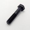 M24 x 120mm Grade 10.9 Self Colour Set Bolt Hex Bolt angled view showing thread and plain shank