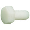 M12 x 50mm Nylon Hexagon Setscrew DIN 933