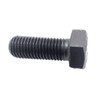 High Tensile Set Grade 10.9 DIN 933 self-colour M12 x 45mm, horizontal close-up showing the fully threaded shaft and hexagon head