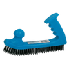 Silverline Wire Brush Jumbo Easy Grip - 200 x 50mm from Oneweld Supplies.