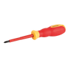 Silverline VDE Soft-Grip Electricians Screwdriver Phillips - PH1 x 80mm from Oneweld Supplies.