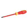 Silverline VDE Soft-Grip Electricians Screwdriver Slotted - 1.0 x 5.5 x 125mm from Oneweld Supplies.