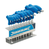 Silverline Hex Key T-Handle Set 10pce - 2 - 10mm from Oneweld Supplies.