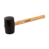 Silverline Black Rubber Mallet - 16oz (454g) from Oneweld Supplies.
