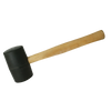 Silverline Black Rubber Mallet - 24oz (680g) from Oneweld Supplies.