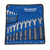 Silverline Combination Spanner Set 14pce - 1/4 - 1-1/4" from Oneweld Supplies.