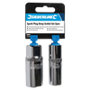 Silverline Spark Plug Deep Socket Set 2pce - 1/2" from Oneweld Supplies.