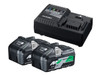 Hikoki UC18YSL3JEZ Battery & Charger Starter Pack 18V from Oneweld Supplies.
