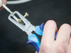 BlueSpot Tools 150mm wire stripping pliers removing insulation from electrical wire
