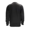 Back view on mannequin of black Scruffs Fintry work sweatshirt featuring subtle neck branding