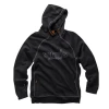 Scruffs Tamworth Logo Hoodie black work hoodie with large Scruffs Workwear chest logo, zipped pockets and adjustable hood