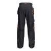 Scruffs Sanford Holster Trousers black rear view showing workwear pocket layout