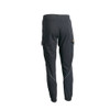 Scruffs Tech Hybrid Jogger black rear view with elasticated cuffs