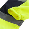 Scruffs High Visibility Jogger close-up of elasticated cuff and reflective leg bands