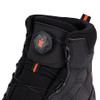 Scruffs Vault Twist and Lock Safety Boot Ã¢â‚¬â€œ close-up of twist-and-lock dial and tongue