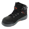 Scruffs Womens Black Switchback Safety Boots Ã¢â‚¬â€œ single boot in three-quarter front view