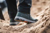 Scruffs Hydra Safety Boots Ã¢â‚¬â€œ green safety boots worn while walking on loose ground
