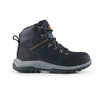 Scruffs Rafter Safety Boots ÃƒÂ¢Ã¢â€šÂ¬Ã¢â‚¬Å“ single black safety boot in side profile