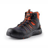 Scruffs Glide Safety Boots ÃƒÂ¢Ã¢â€šÂ¬Ã¢â‚¬Å“ single boot in three-quarter front product view