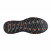 Scruffs Glide Safety Boots Ã¢â‚¬â€œ close-up of black and orange tread outsole
