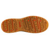 Scruffs Solleret Safety Boots Ã¢â‚¬â€œ close-up of tan and orange tread outsole