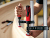 Bessey TGK Malleable Cast Iron Screw Clamp – screw clamp securing timber during woodworking
