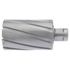 HMT CarbideMax 110XL TCT Broach Cutter – silver annular cutter with fluted cutting edges on white background