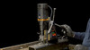 HMT CarbideMax 40 TCT Magnet Broach Cutter – magnetic drilling machine cutting steel with annular cutter and visible metal swarf