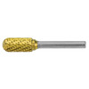 HMT GoldMax TCT Burr 12mm – gold-coated carbide rotary burr with oval cutting head