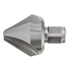 HMT Magnet Drill Countersink - 50mm, 60 Degree – silver magnetic drill adaptor, arbor or taper sleeve shown on white background