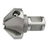 HMT Tungsten Carbide MultiSink Metric – tungsten carbide countersink tool cutting holes in steel plate