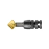 Gold imperial countersink attached to quick-release chuck