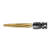Gold HMT impact reamer fitted to quick-change adaptor