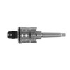Side view of Morse taper 2 clutched tapping adaptor