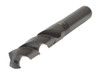Dormer A170 HSS 1/2 inch parallel shank drill with black finish on a white background