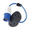 Defender Fly Lead Converter 16A - 2 x 13A 230V