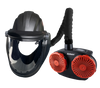 Navitek Navishock Clear Grinding Helmet c/w Airkem Blower Unit PRSL Filtration (TH3 Classification)
