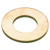 12mm Form B Plain plain flat washer BS4320 Brass