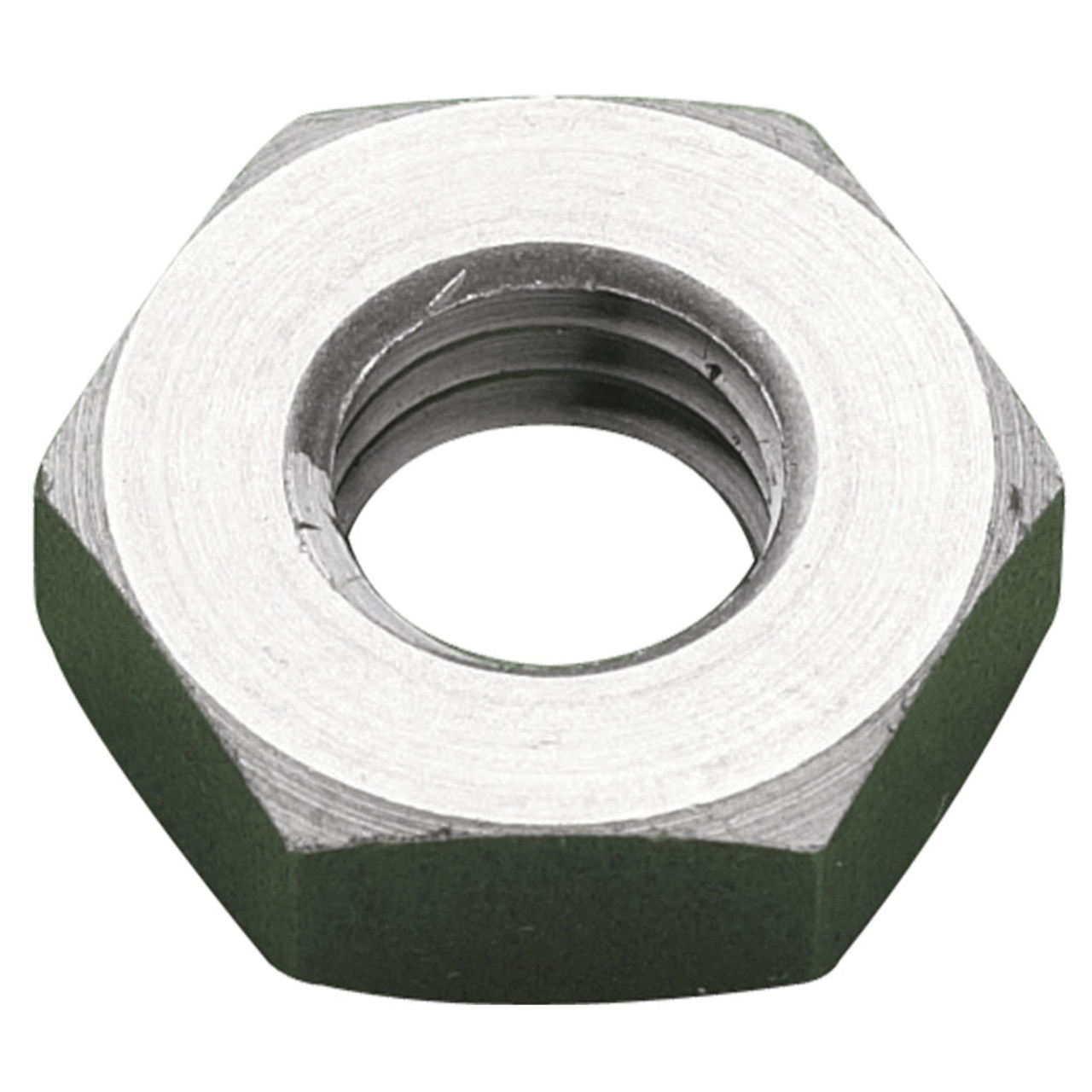 M12 x 1.25P Lock Nut Fine Pitch Bright Steel Self Colour