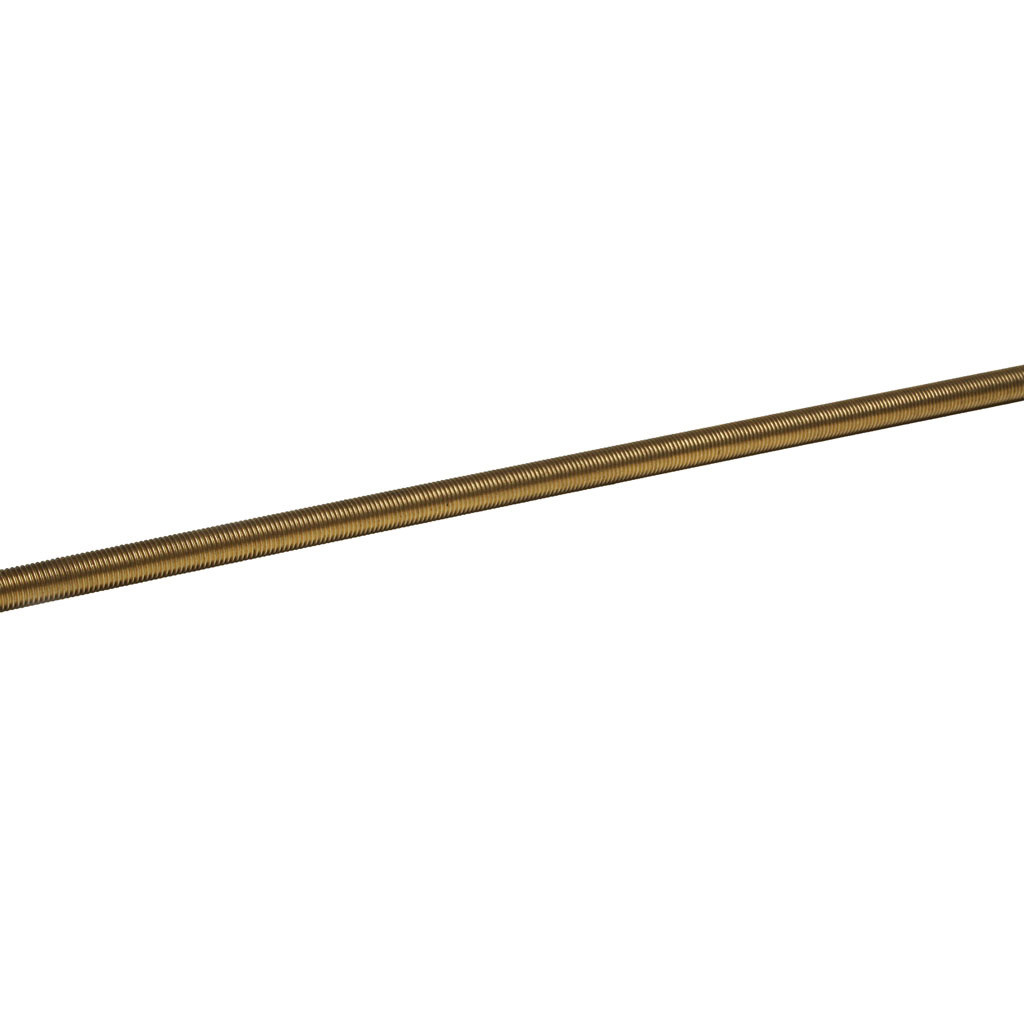 M20 x 1mtr Allthread Brass â€“ engineered steel fastener for high-strength industrial and fabrication use