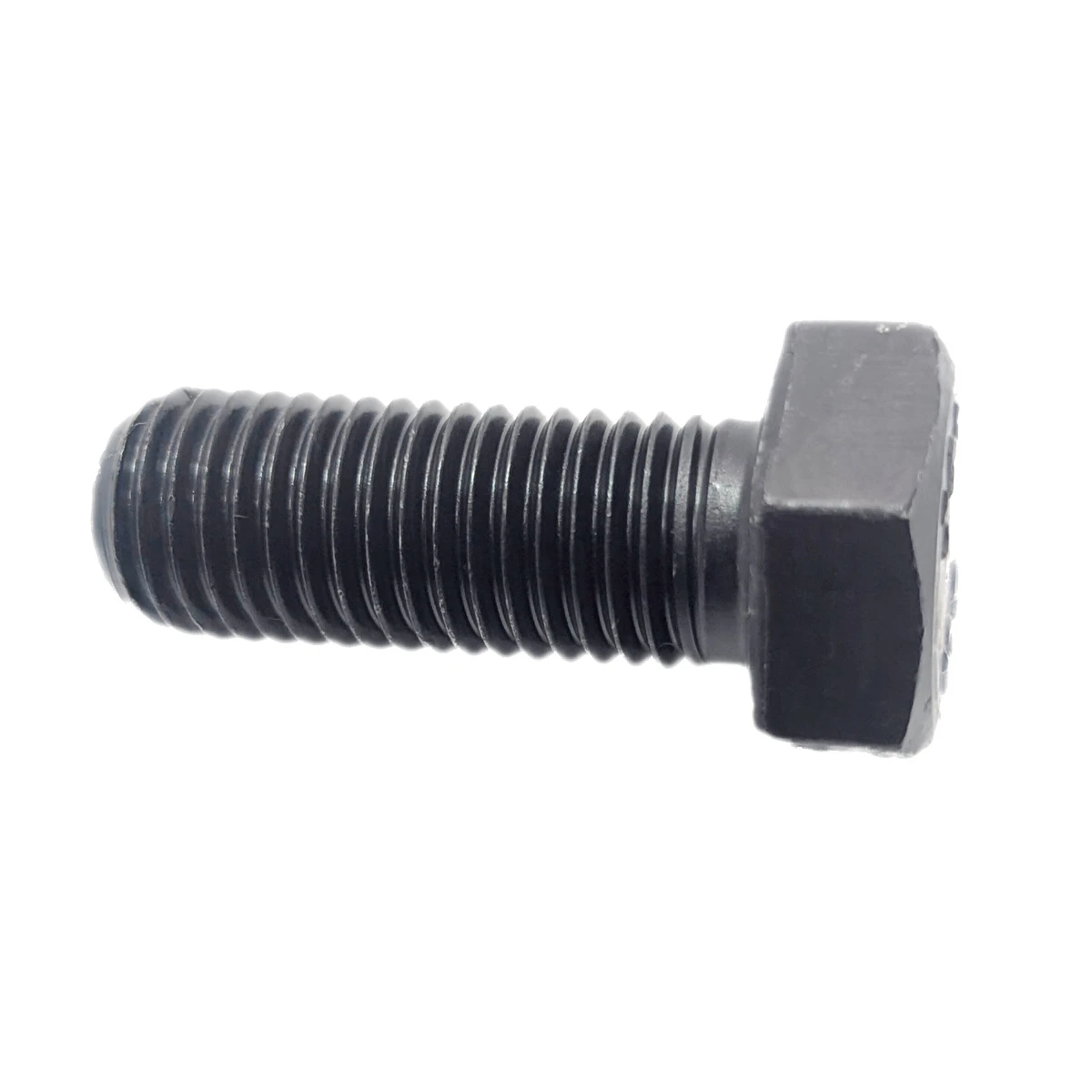 High Tensile Set Grade 10.9 DIN 933 self-colour M20 x 70mm, horizontal close-up showing the fully threaded shaft and hexagon head