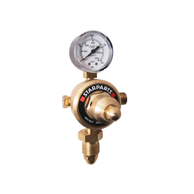 G-Tech Argon Regulator Single Stage 1 Gauge preset welding gas regulator